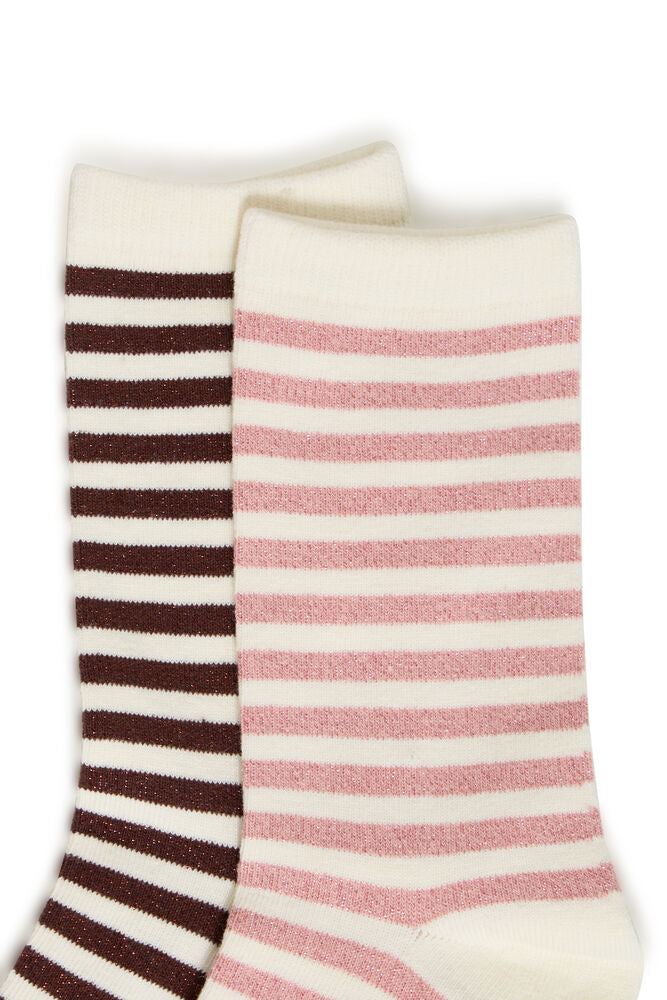 FRANSA, FLORIS 1 SOCK 2-PACK - Sokker - JK-Shop