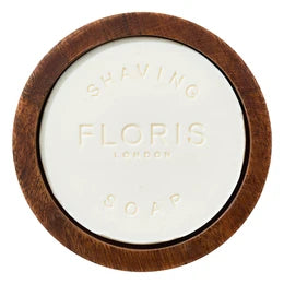 Floris Elite Barbersæbe i træskål 100 gr. - Barbersåpe - JK-Shop