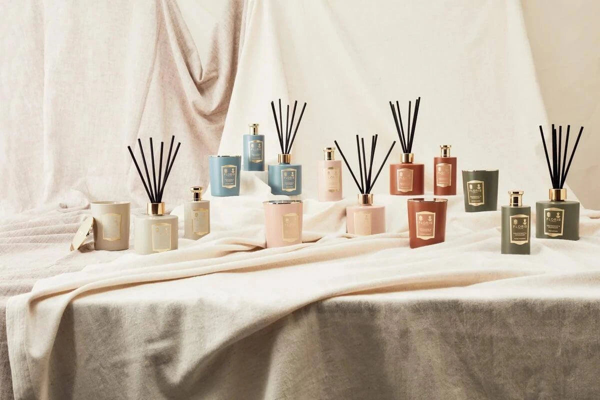 Floris Hyacinth & Bluebell Diffuser, 200 ml.-Duftpinner-JKSHOP