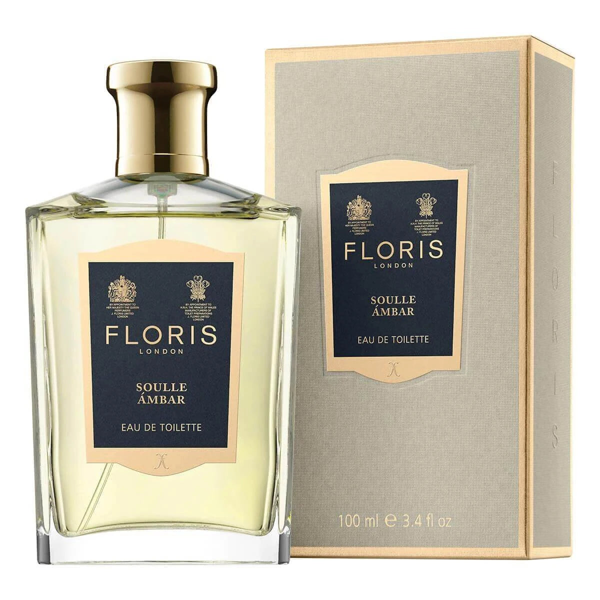 Floris London Soulle Ambar, Eau de Toilette, 100 ml-Parfyme-JKSHOP