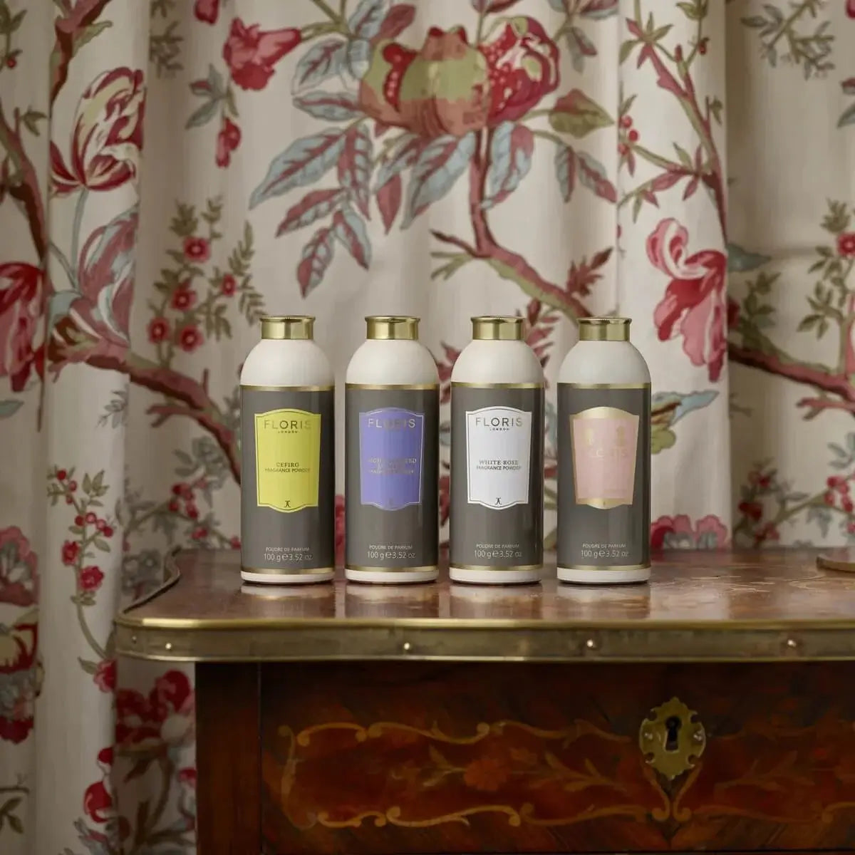 Floris Night Scented Jasmine, Fragrance Powder-Deodorant-JKSHOP