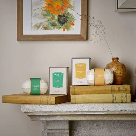 Floris Rose Geranium, Luksus Såpe, 100 gr. - Hånd - og kroppssåpe - JK-Shop