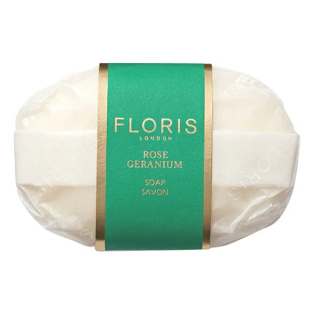 Floris Rose Geranium, Luksus Såpe, 100 gr. - Hånd - og kroppssåpe - JK-Shop