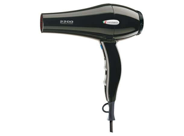 Føner Gamma Megacosmo 2200W Sort-Hårføner-JKSHOP