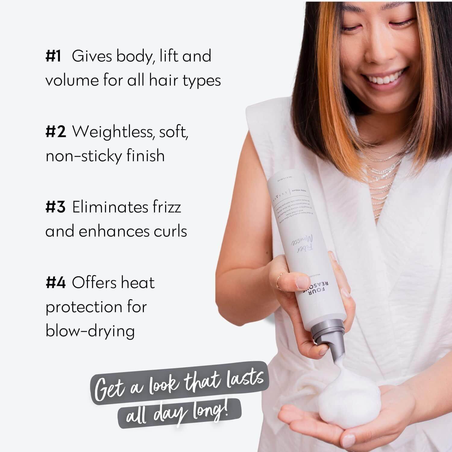 Four Reasons Fiber Mousse-Hårskum-JKSHOP