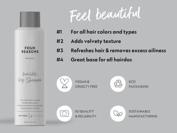 Four Reasons Invisble Dry Shampoo-Sjampo-JKSHOP