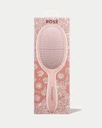 Framar Detangle Brush Rose Gold Glitter - Hårbørste - JK-Shop