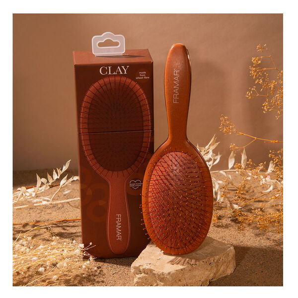 Framar Detangle Brush- Terra Clay - Hårbørste - JK-Shop