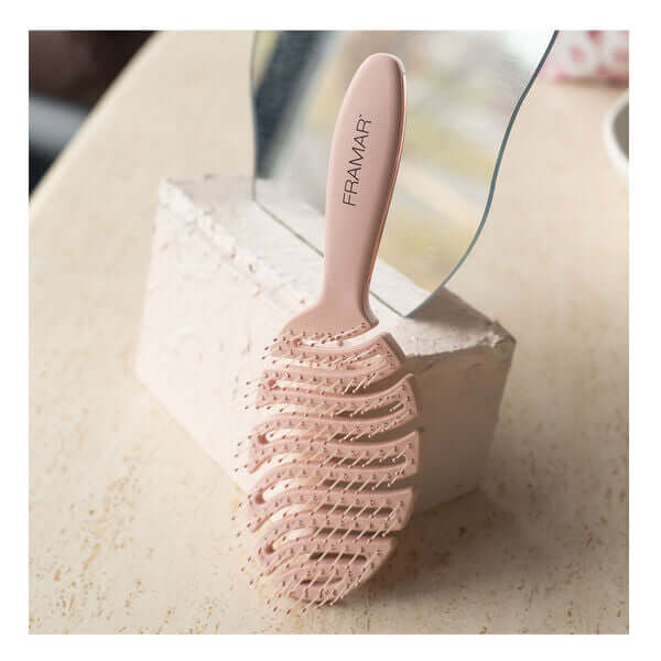 Framar Flex Brush Champagne - Hårbørste - JK-Shop