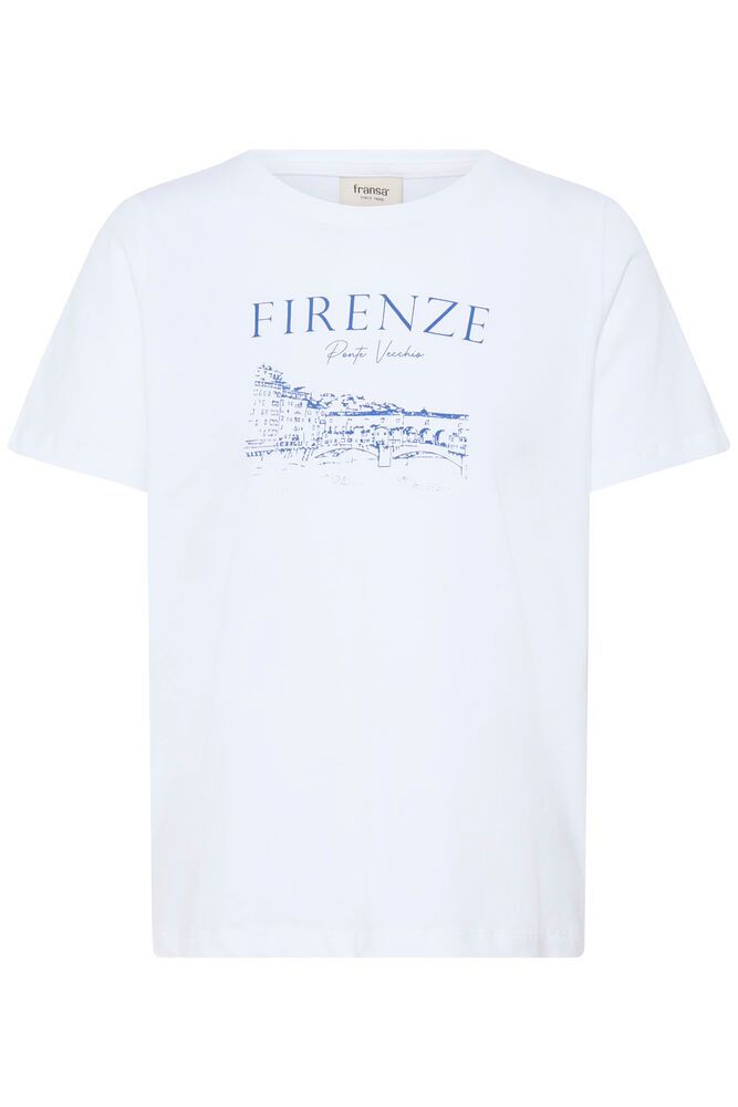 Fransa FABLE TEE 1 - T-skjorter & topper - JK-Shop