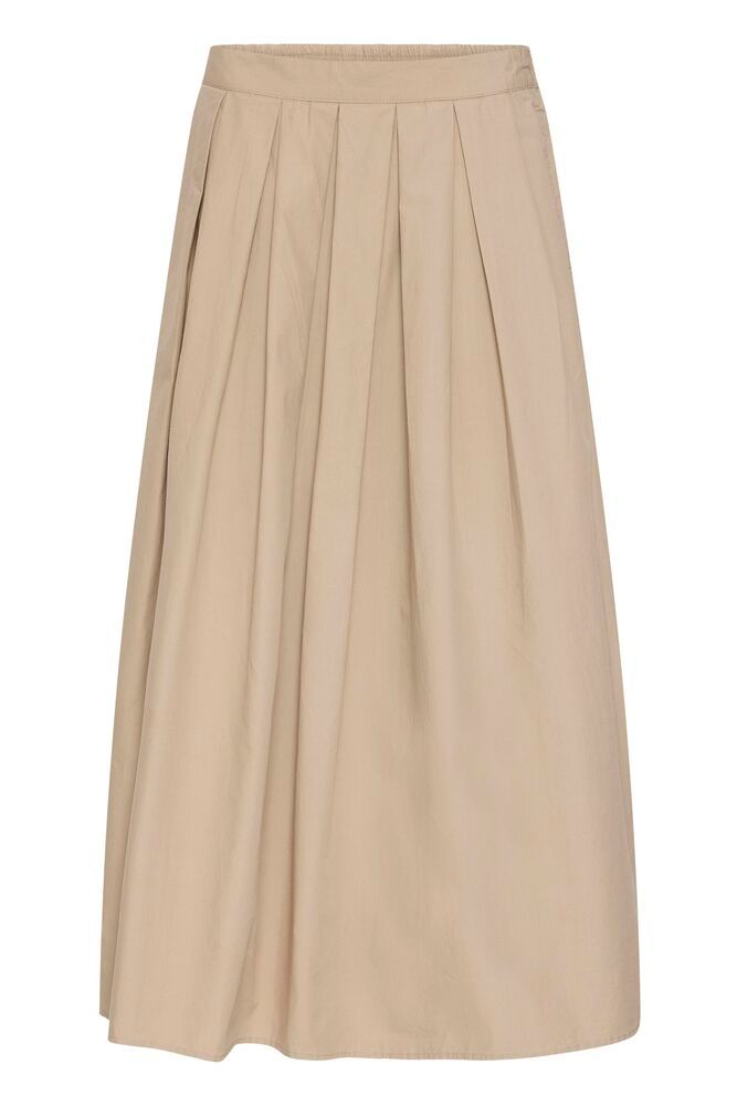 Fransa GITI SKIRT 1, SAVANNAH TAN - Skjørt - JK-Shop