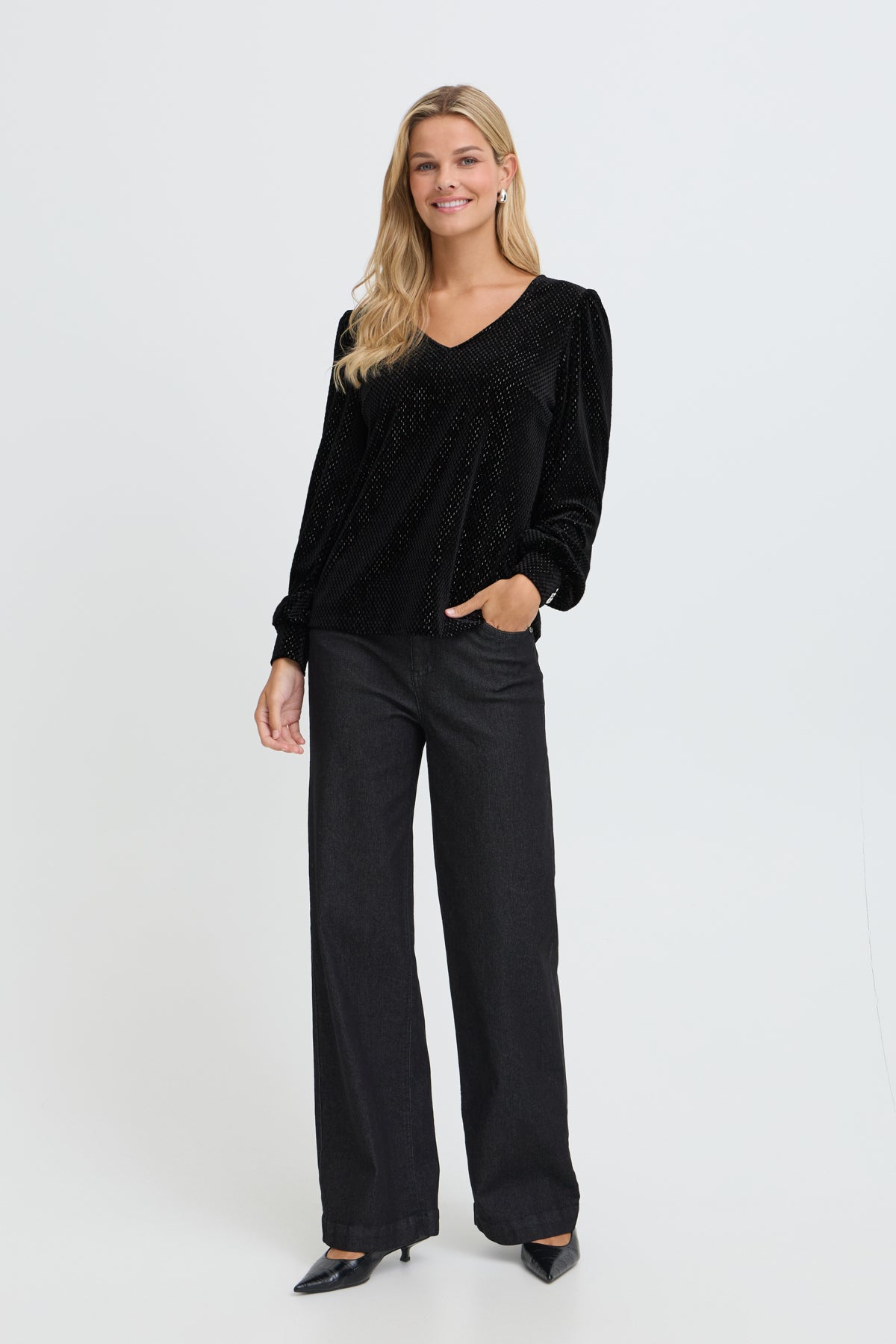 Fransa Koa BL 1 - T-skjorter - JK-Shop