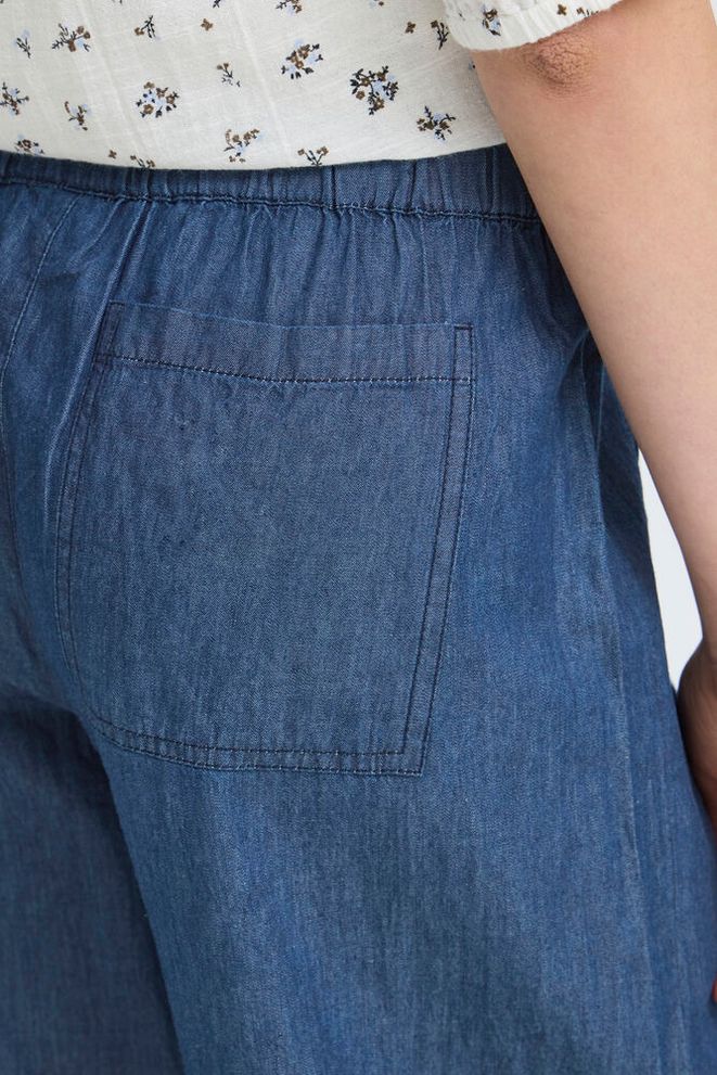 Fransa LARISSA PA 3, Mid Blue denim - Bukser & shorts - JK-Shop