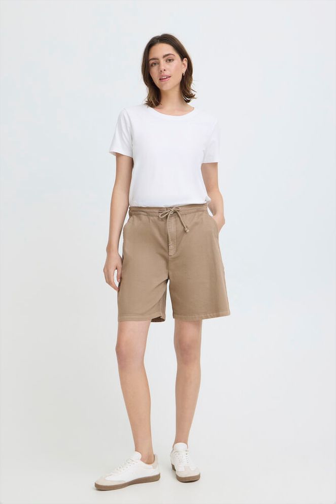 Fransa TWILL SHORTS 3, MOUNTAIN TRAIL - Bukser & shorts - JK-Shop