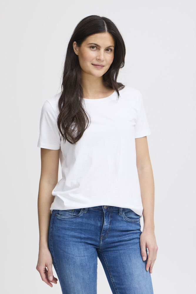 Fransa ZASHOULDER TEE 1 - T-skjorter - JK-Shop