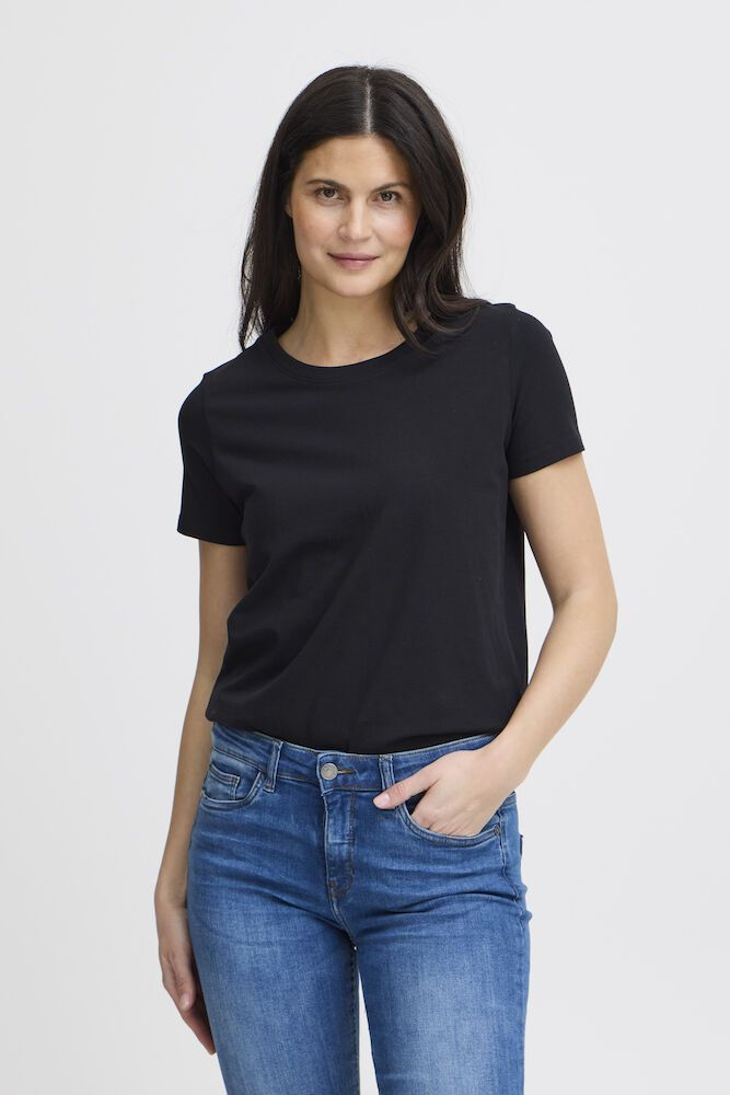 Fransa ZASHOULDER TEE 1 - T-skjorter - JK-Shop