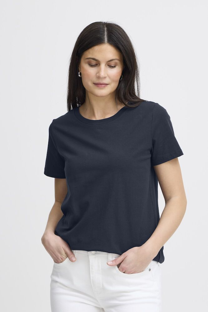 Fransa ZASHOULDER TEE 1 - T-skjorter - JK-Shop