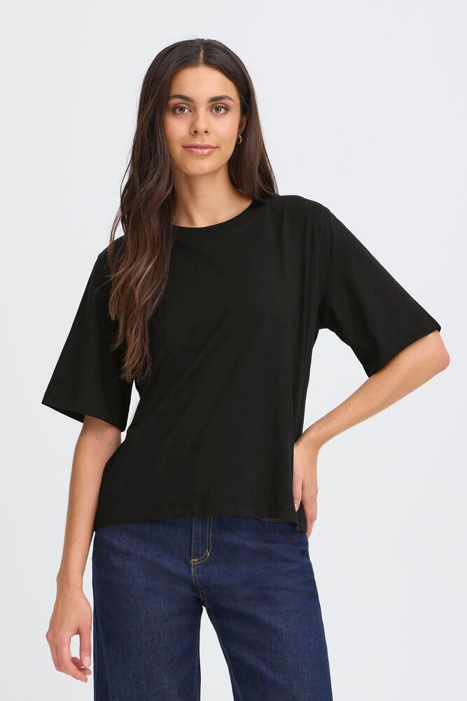 Fransa ZASHOULDER TEE 6 - T-skjorter - JK-Shop