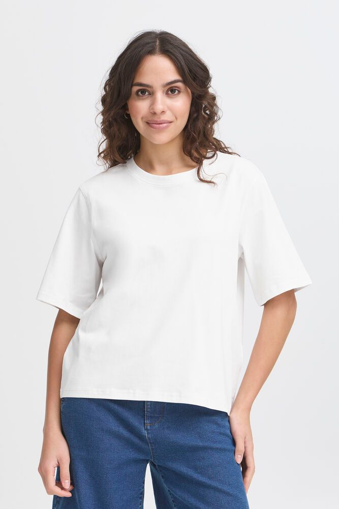 Fransa ZASHOULDER TEE 6 - T-skjorter - JK-Shop