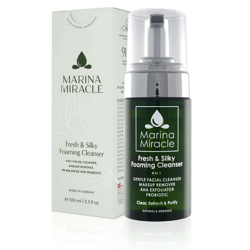 Marina Miracle, Skumrens - Fresh & Silky-Cleanser-JKSHOP