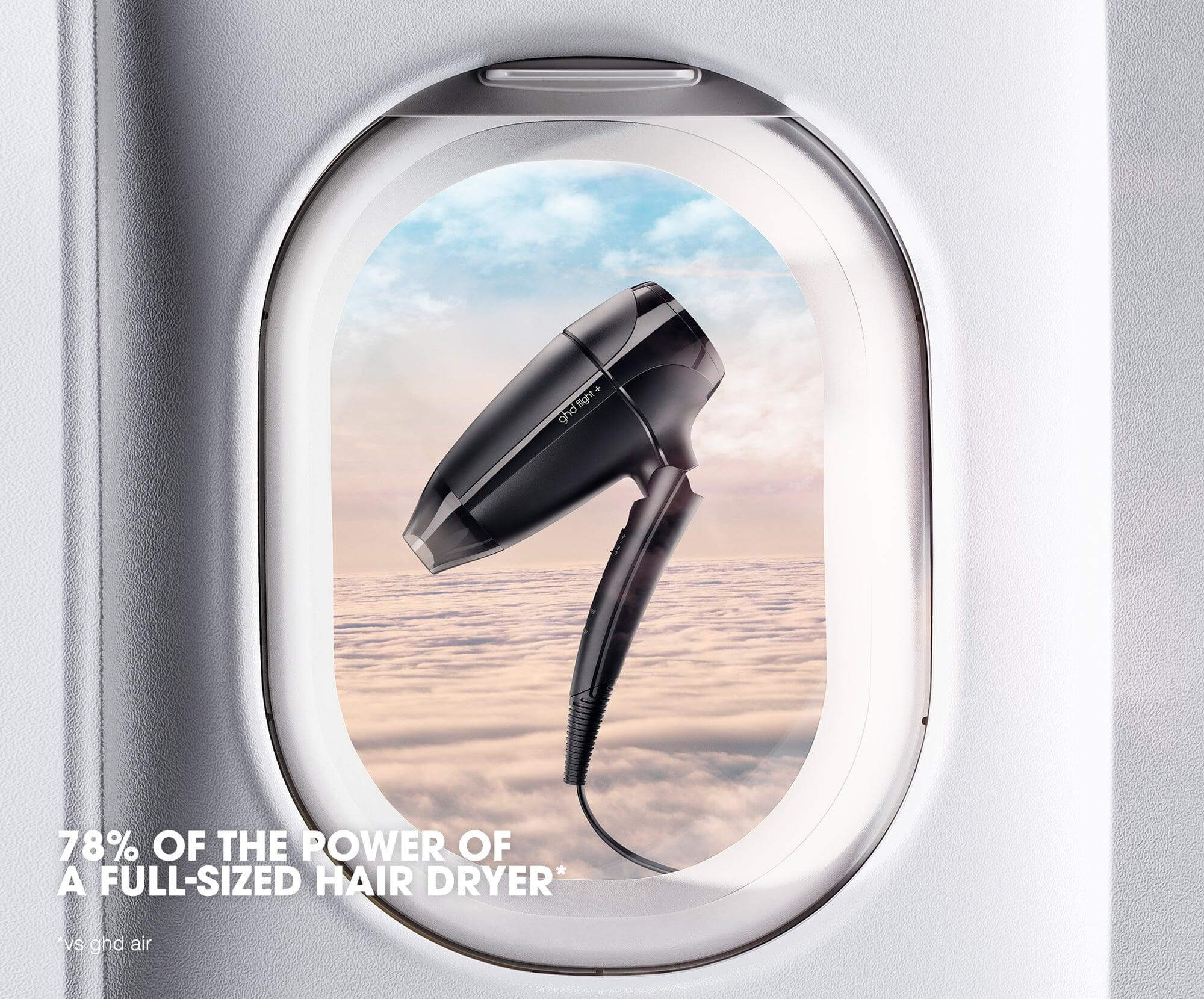 GHD Flight+ Travel Hairdryer-Hårføner-JKSHOP