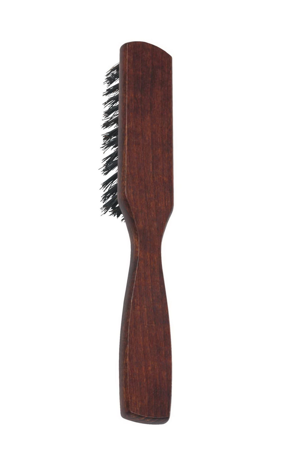 GORGOL Flat Boar Bristle Brush 5R - Dark - Hårbørste - JK-Shop
