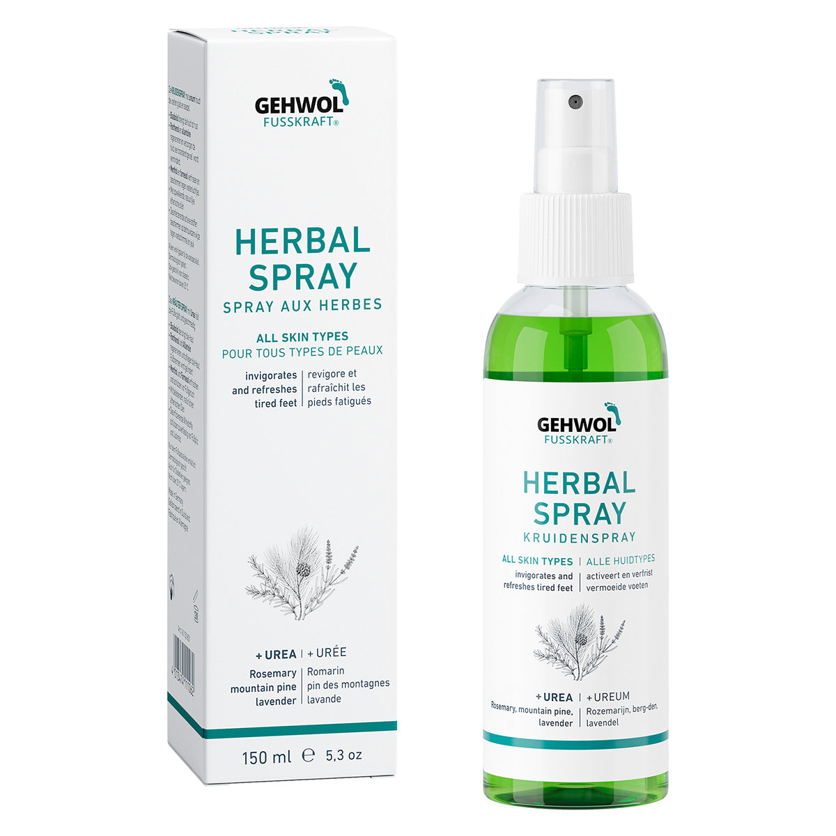 Gehwol Fusskraft, Herbal Spray-Fotpleie-JKSHOP