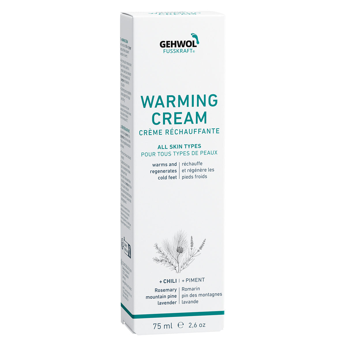 Gehwol Fusskraft, Warming Cream (Red)-Fotpleie-JKSHOP