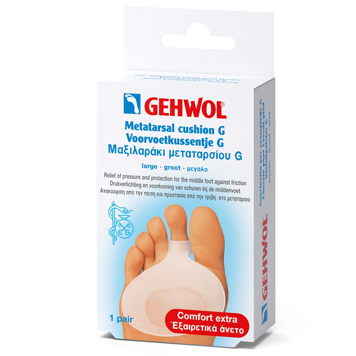 Gehwol Metatarsal Cushion G large - Forfotspute - JK-Shop