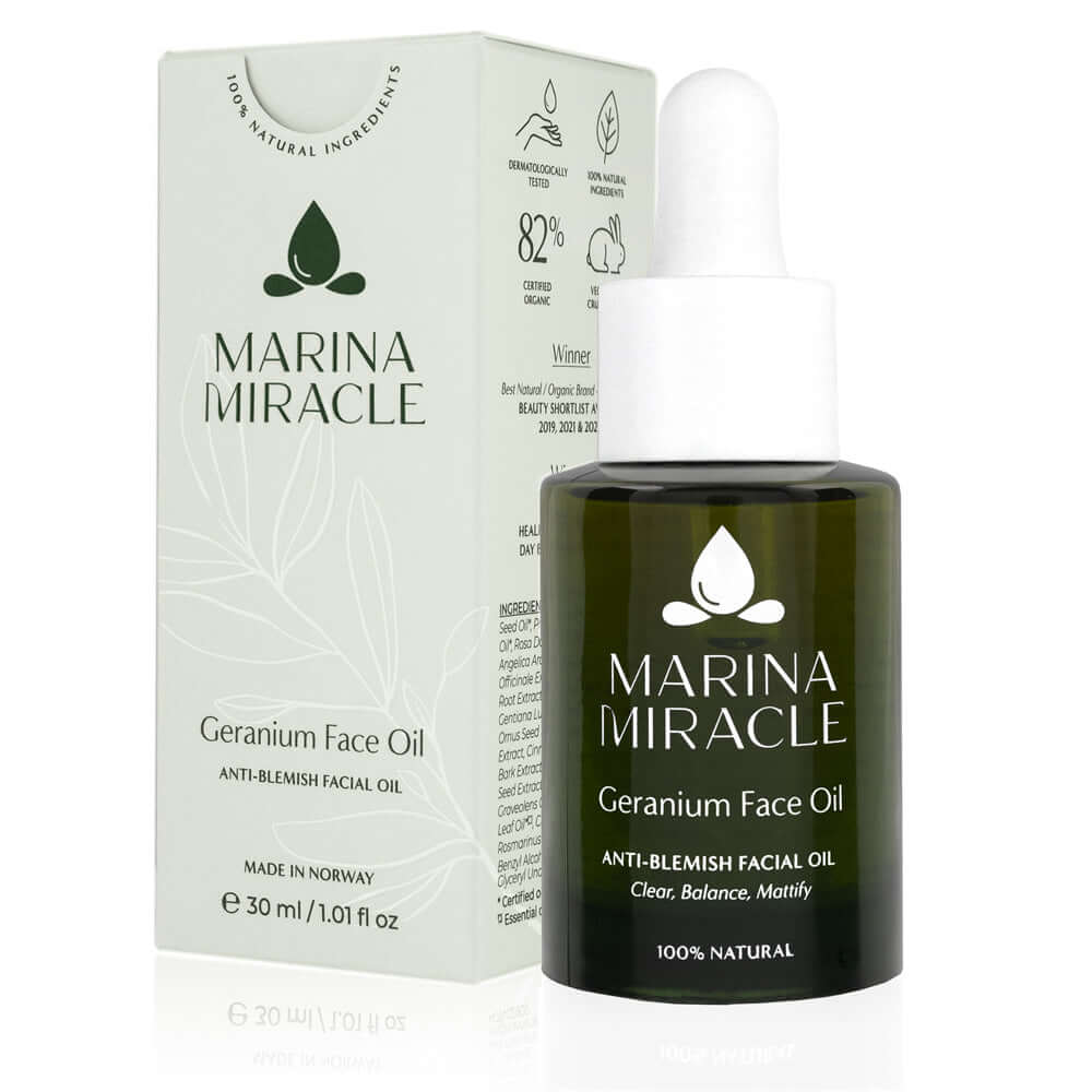 Marina Miracle, Ansiktsolje - Geranium-Ansiktsolje-JKSHOP