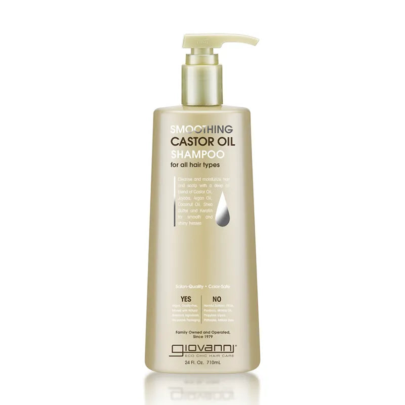 Giovanni Smoothing Castor Oil Shampoo - Sjampo - JK-Shop