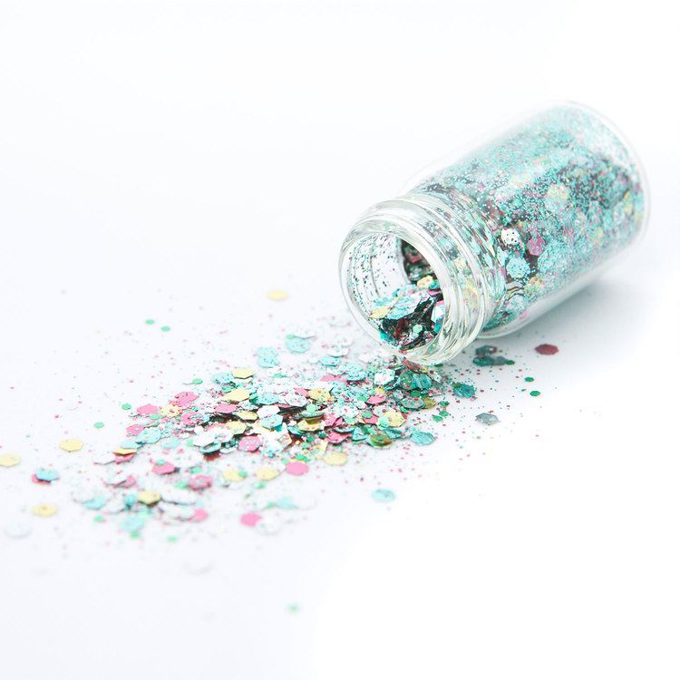 Glitter Eco Lovers Cotton Candy Party Kit 24 ml - Gel - JK-Shop