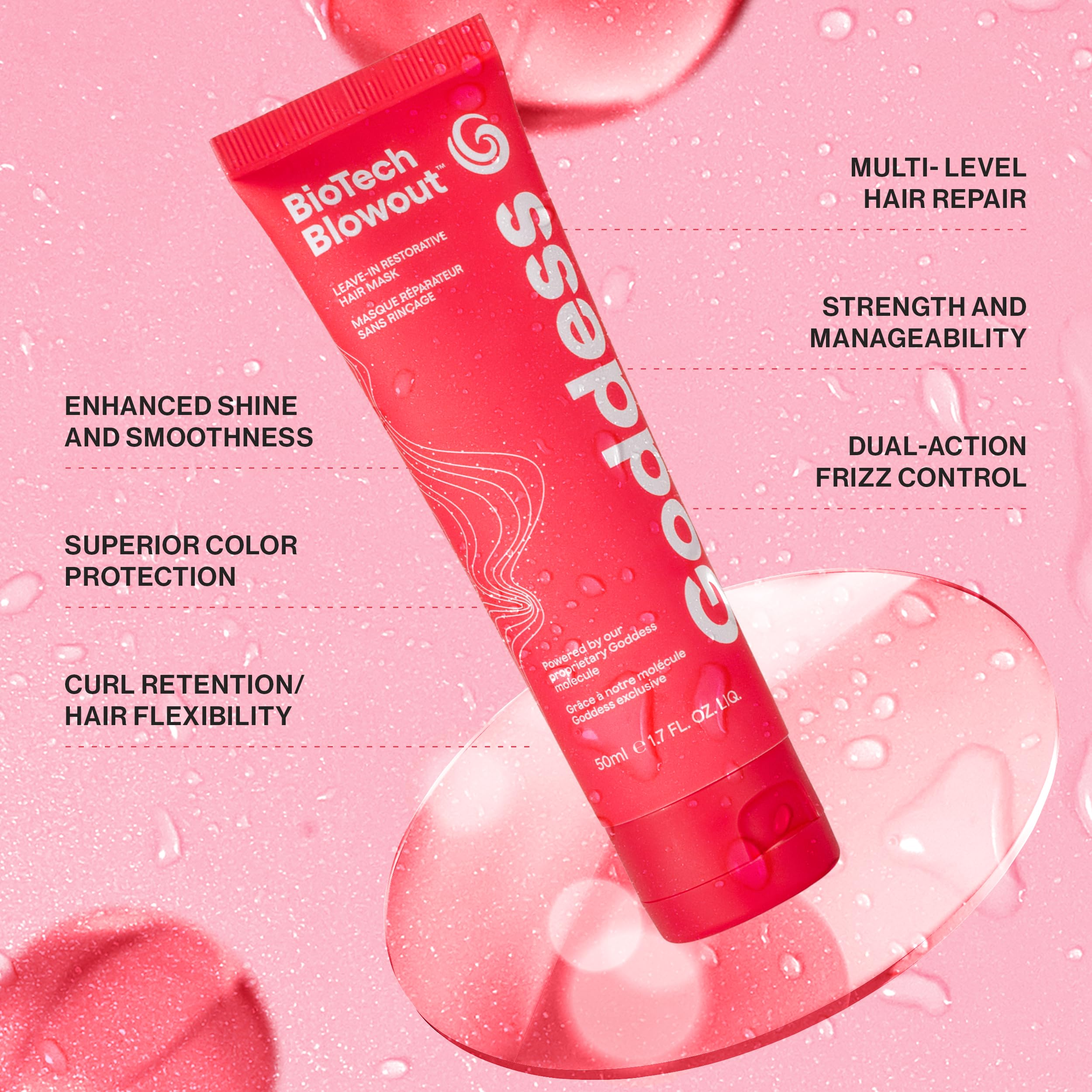 Goddes Biotech Blowout Leave-In Restorative Mask - Hårkur - JK-Shop