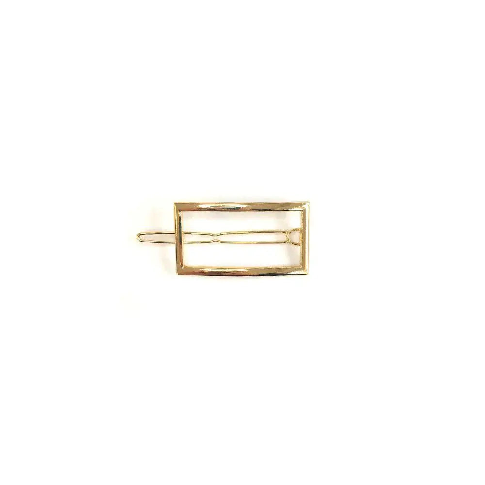 Gold Rectangle ClawClip-Hårspenne-JKSHOP