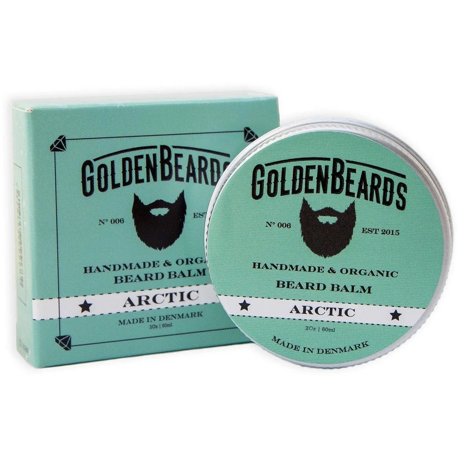 Golden Beards Arctic Organisk Skjegg Balm 60ml - Skjeggbalm - JK-Shop