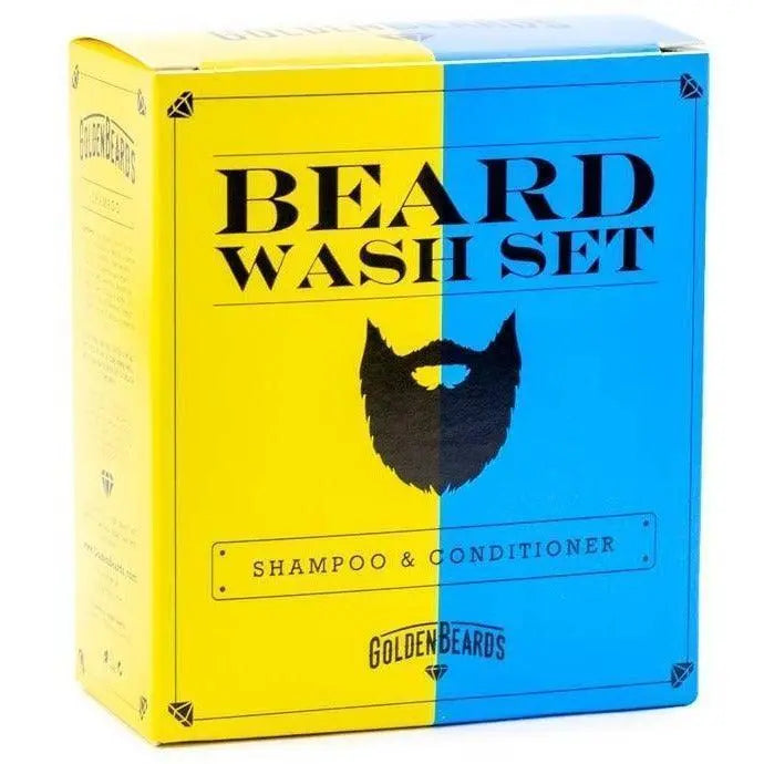 Golden Beards Beard Wash Set-Skjeggsett-JKSHOP