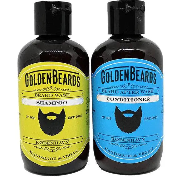 Golden Beards Beard Wash Set-Skjeggsett-JKSHOP
