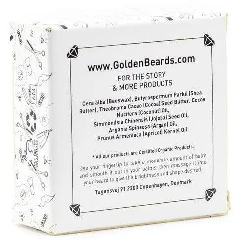 Golden Beards Hygge Organic Beard Balm 60ml - Skjeggbalm - JK-Shop