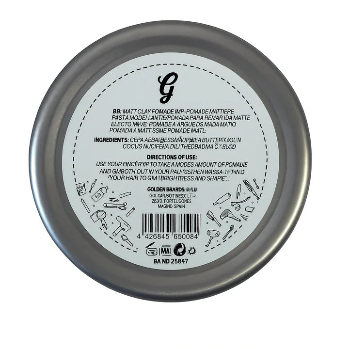 Golden Beards Matt Clay Pomade - - JK-Shop