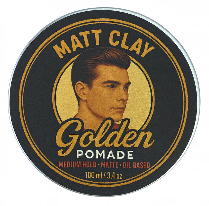 Golden Beards Matt Clay Pomade - - JK-Shop