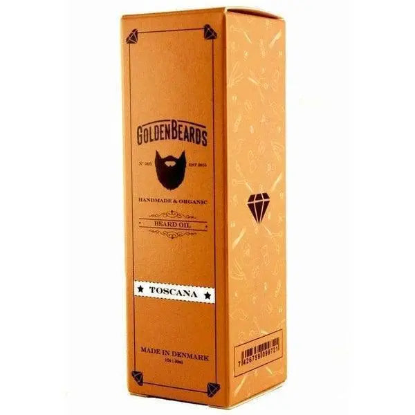 Golden Beards Organisk Skjeggolje Toscana - Skjeggolje - JK-Shop
