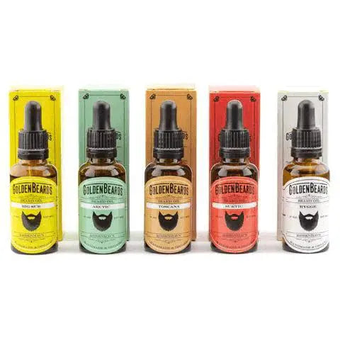 Golden Beards Organisk Skjeggolje Toscana - Skjeggolje - JK-Shop