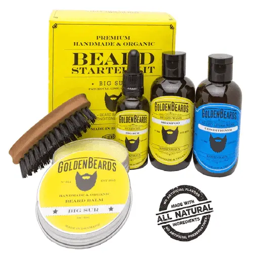 Golden Beards Starter Skjeggesett Big Sur - Skjeggsett - JK-Shop