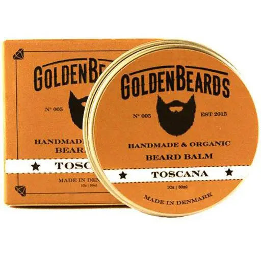 Golden Beards Toscana Organic Beard Balm 60ml - Skjeggbalm - JK-Shop