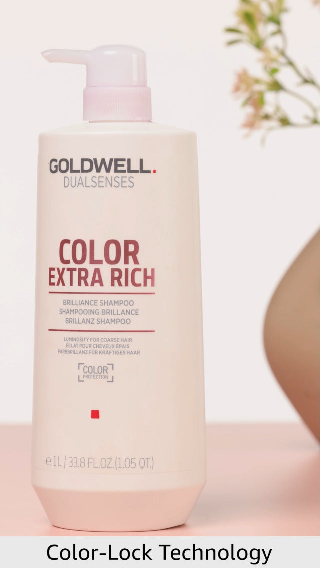 Goldwell COLOR EXTRA RICH Brilliance Shampoo 1000ml - Sjampo - JK-Shop