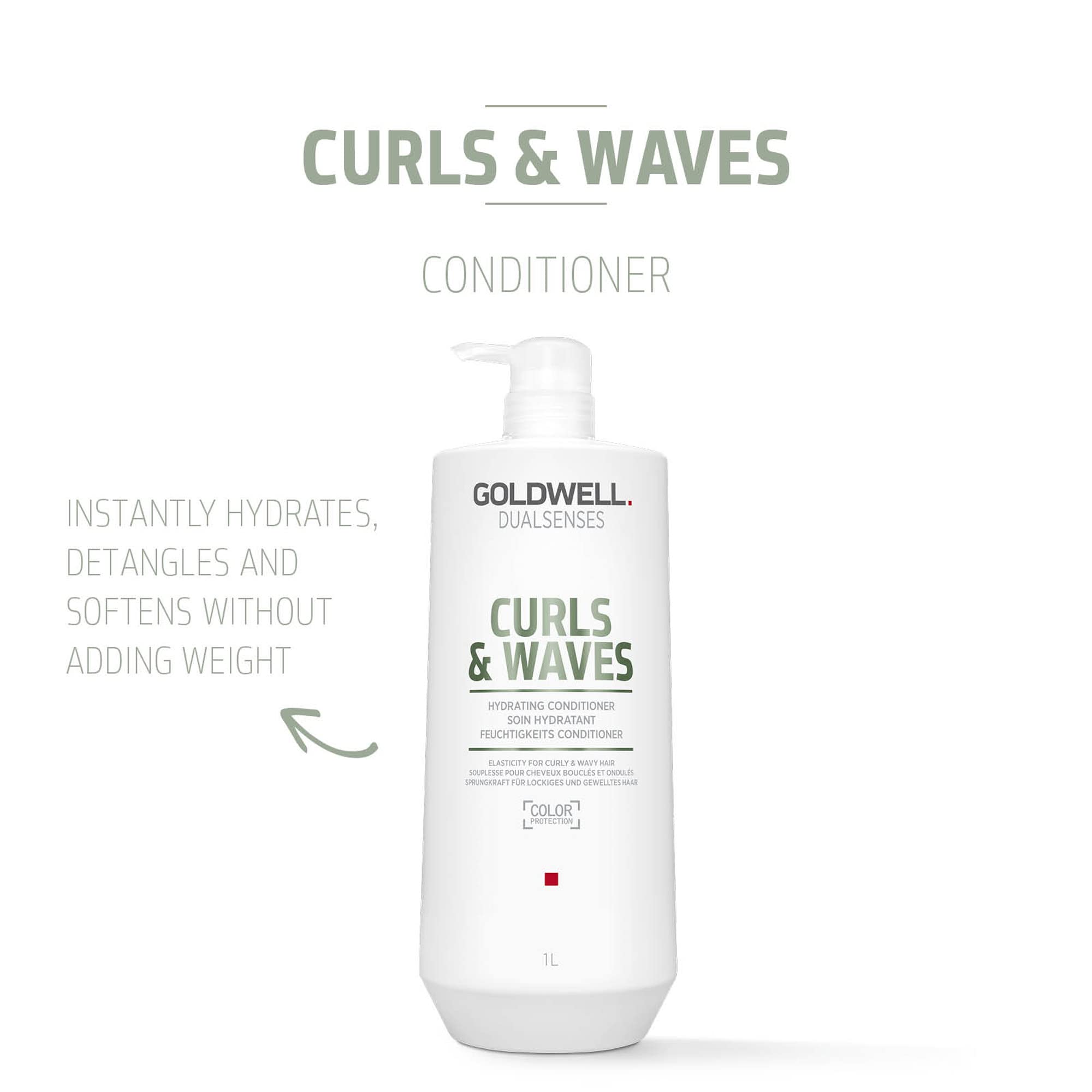 Goldwell Curls & Waves Hydrating Conditioner 1000ml - Balsam - JK-Shop