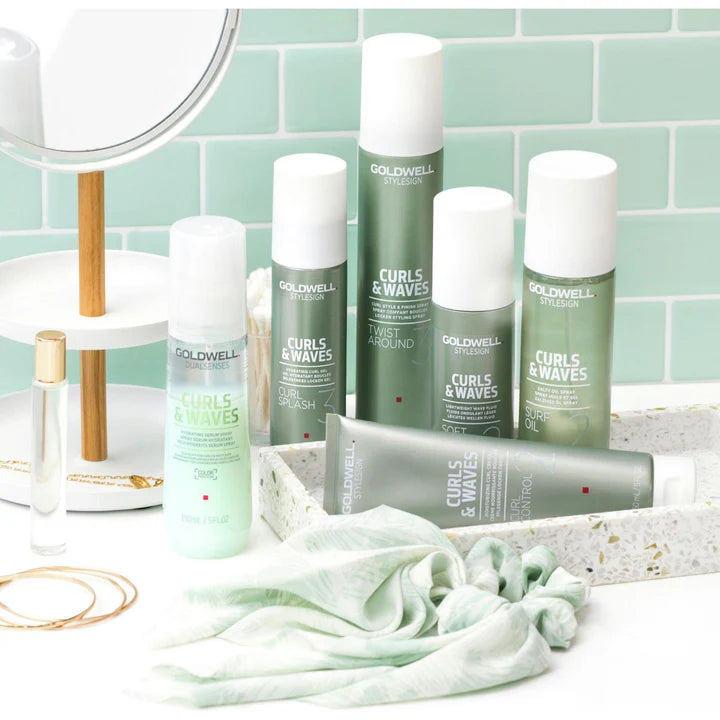 Goldwell Curls & Waves Hydrating Serum Spray 150ml - Hårserum - JK-Shop