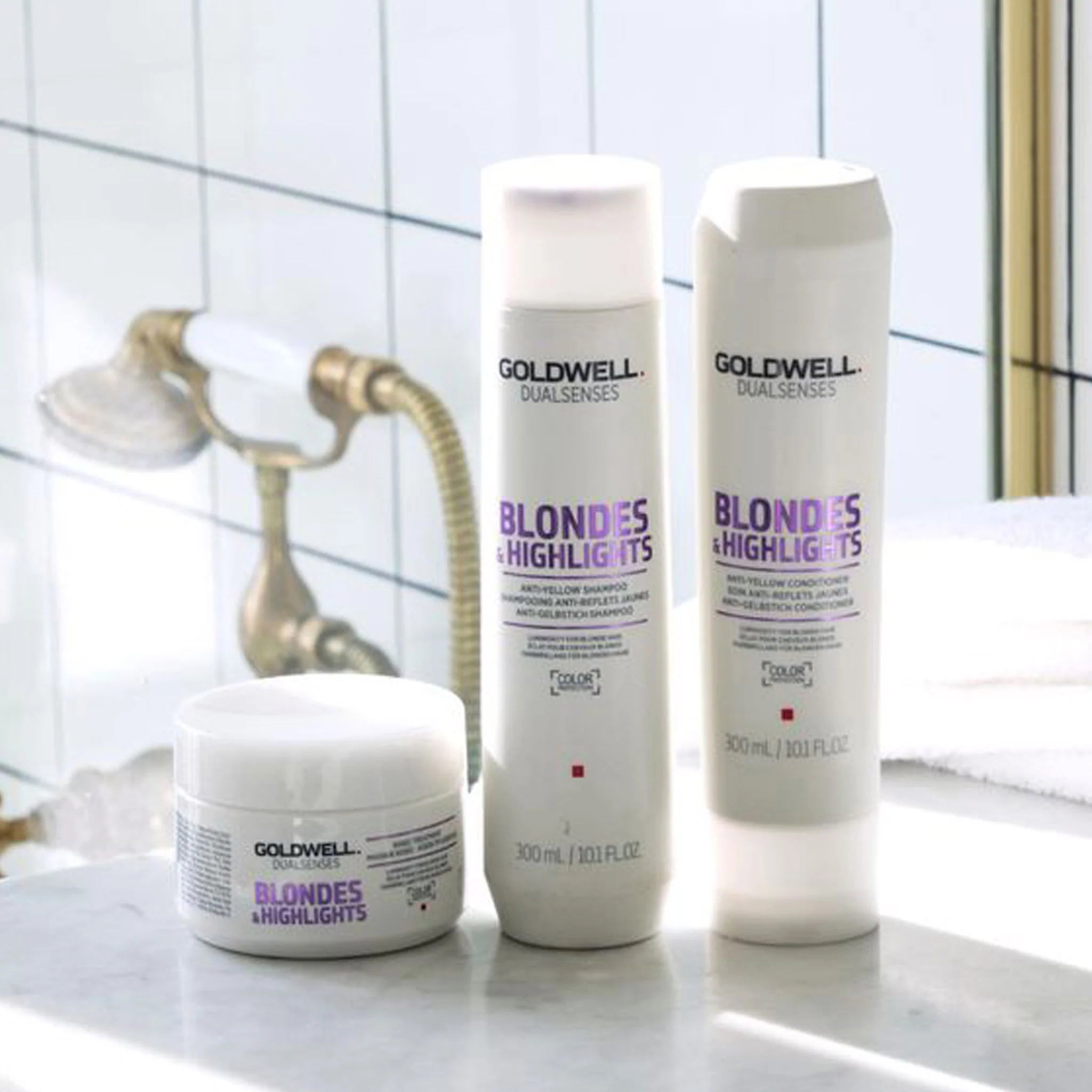 Goldwell Dualsenses Blondes & Highlights 60Sec Treatment 200ml - Hårkur - JK-Shop