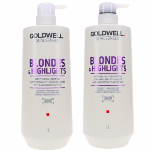 Goldwell Dualsenses Blondes & Highlights Anti-Yellow Shampoo 1000ml - Sjampo - JK-Shop