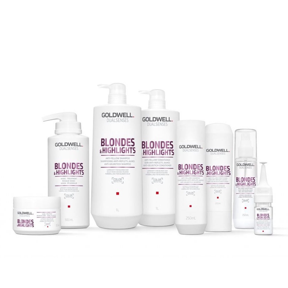 Goldwell Dualsenses Blondes & Highlights Anti-Yellow Shampoo 1000ml - Sjampo - JK-Shop